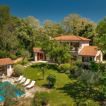 Rustic Villa Cehici With Pool In Sveti Lovrec Jehnici Buitenkant foto