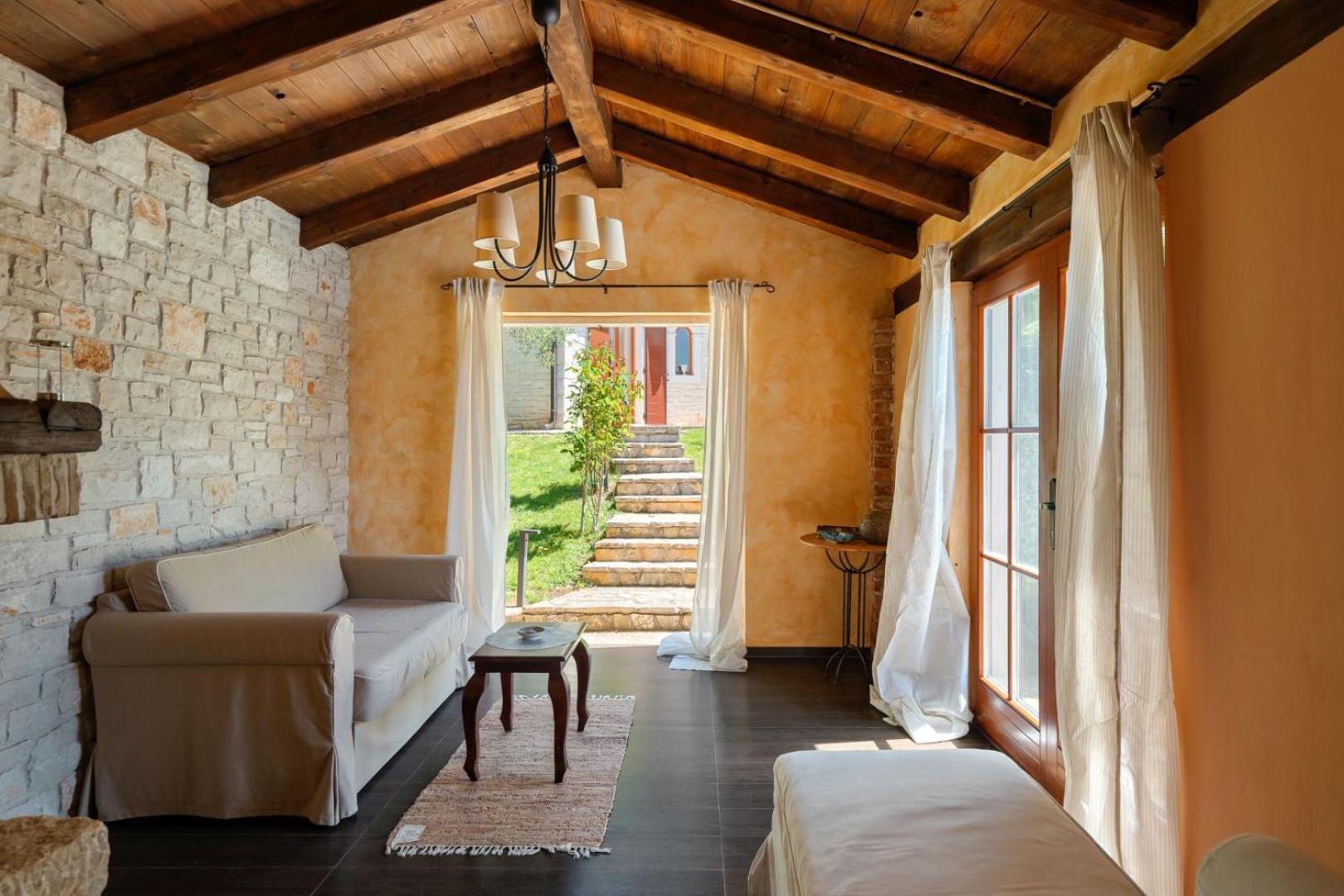 Rustic Villa Cehici With Pool In Sveti Lovrec Jehnici Buitenkant foto