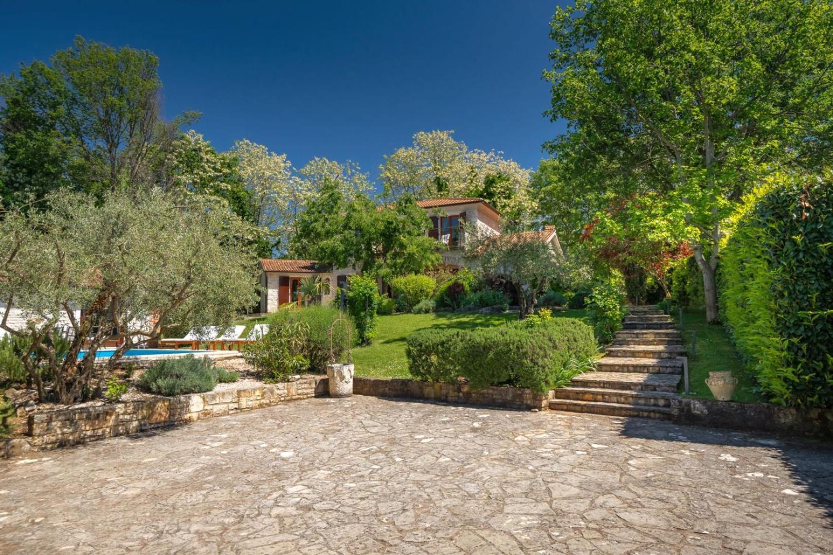 Rustic Villa Cehici With Pool In Sveti Lovrec Jehnici Buitenkant foto